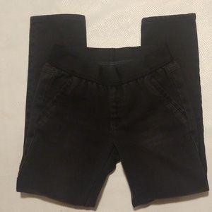 Thermo skinny black jeans waist 28- 29